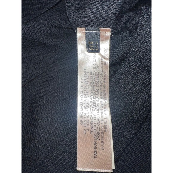 massimo dutti sweater Sz l preppy long sleeve - Picture 6 of 6